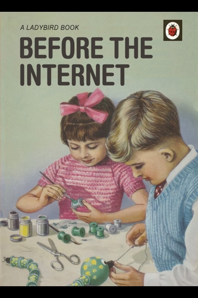 Before the Internet (Ladybird Book spoof)